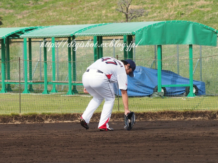 戸田秋季練習10 日高&赤川投手フォト_e0222575_11263769.jpg