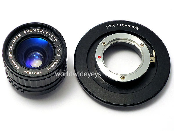 PENTAX-110 50mm f2.8 ライカMマウント改造