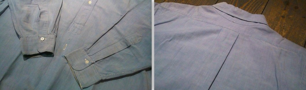 11月7日(水)大阪店ヴィンテージ入荷!!④ワーク編!!50\'sデッドシャンブレー&40\'sブルックス!!(大阪アメ村店)_c0078587_1883758.jpg
