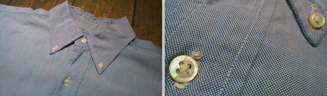 11月7日(水)大阪店ヴィンテージ入荷!!④ワーク編!!50\'sデッドシャンブレー&40\'sブルックス!!(大阪アメ村店)_c0078587_1888100.jpg