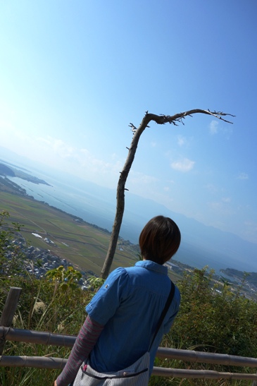 八幡山散歩旅　☆ロープウェイからの琵琶湖の景色☆_d0205695_2213512.jpg