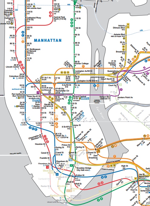 ニューヨークの地下鉄、主要ラインはだいたい復旧しました_b0007805_4295679.jpg
