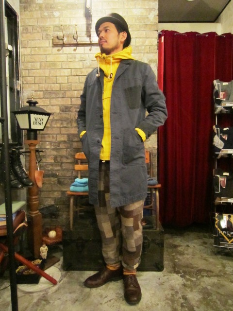 AmanjaKania \"Garage Master Coat\" ご紹介_f0191324_952390.jpg