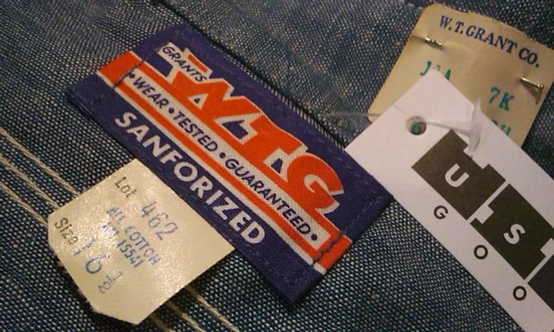11月7日(水)大阪店ヴィンテージ入荷!!④ワーク編!!50\'sデッドシャンブレー&40\'sブルックス!!(大阪アメ村店)_c0078587_12322448.jpg