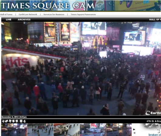 Times Square Camのインターネット生中継_b0007805_11461915.jpg