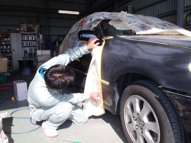 社長、お車塗装中~(^_-)★_c0213517_13413033.jpg