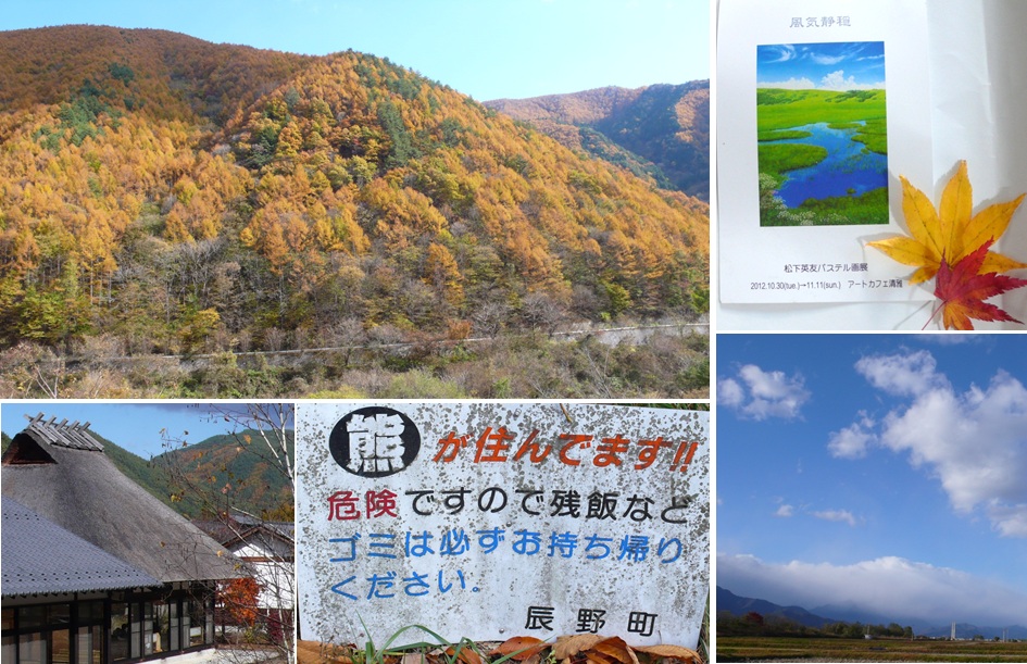 横川渓谷の秋と松下英友パステル画展_a0212730_2313888.jpg