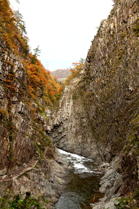 清津峡の紅葉　１_b0232463_0121248.jpg