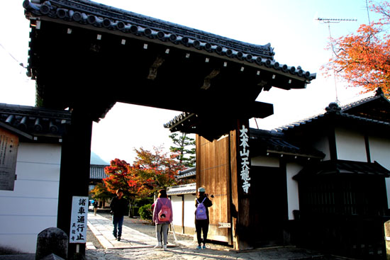 紅葉便り2 天龍寺 紅葉始まる_e0048413_2124719.jpg