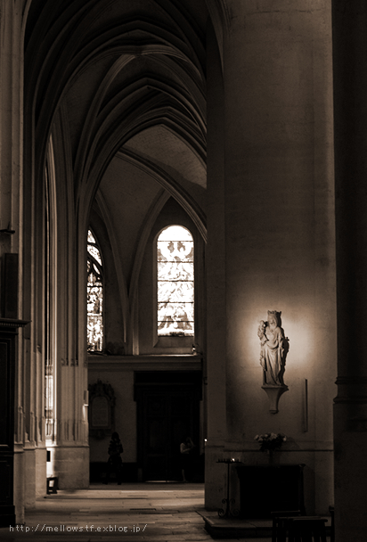 パリ旅行 2012-13　L\'église Saint-Gervais-Saint-Protais de Parisにて_d0124248_14533381.jpg