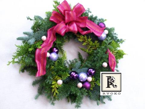 2012　Christmas Wreath and Swag _c0128489_14133582.jpg