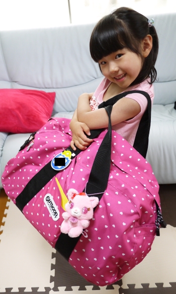 L Outdoorハートボストンバッグ Love Lisa
