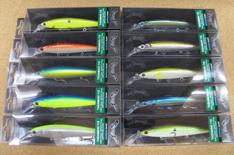 ノリーズ タダマキ 112 10色入荷しました。 : ルアーショップ ノリーズ タダマキ 112 10色入荷しました。 : ルアーショップ