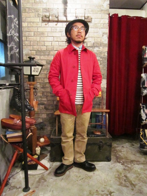 Francis Campelli \"ステンカラーSHORT COAT\" ご紹介_f0191324_9574256.jpg