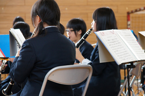 愛国うるおい文化祭②　吹奏楽部演奏_b0108779_13493481.jpg