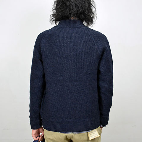 honor gathering-super fine wool irregular pattern knit cardigan- _d0158579_20445918.jpg