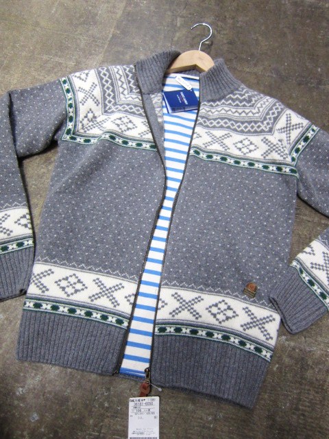 FRANKLIN MARSHALL & NUDIE JEANS カウチンKNIT JACKET!!_d0152280_701972.jpg