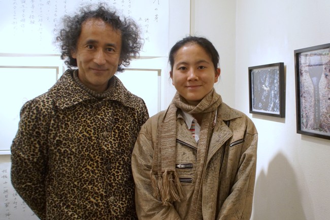 竹浪明×松岡芽ぶき二人展『あきたま。』@啓祐堂ギャラリー8日目ご来場御礼~今日12日(月)も午後2~7時_f0006713_2226289.jpg