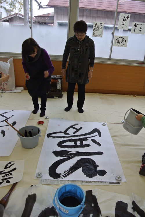 埼玉県小川町「秋の和紙まつり」(筆家団欒イベント)_a0213770_23553754.jpg