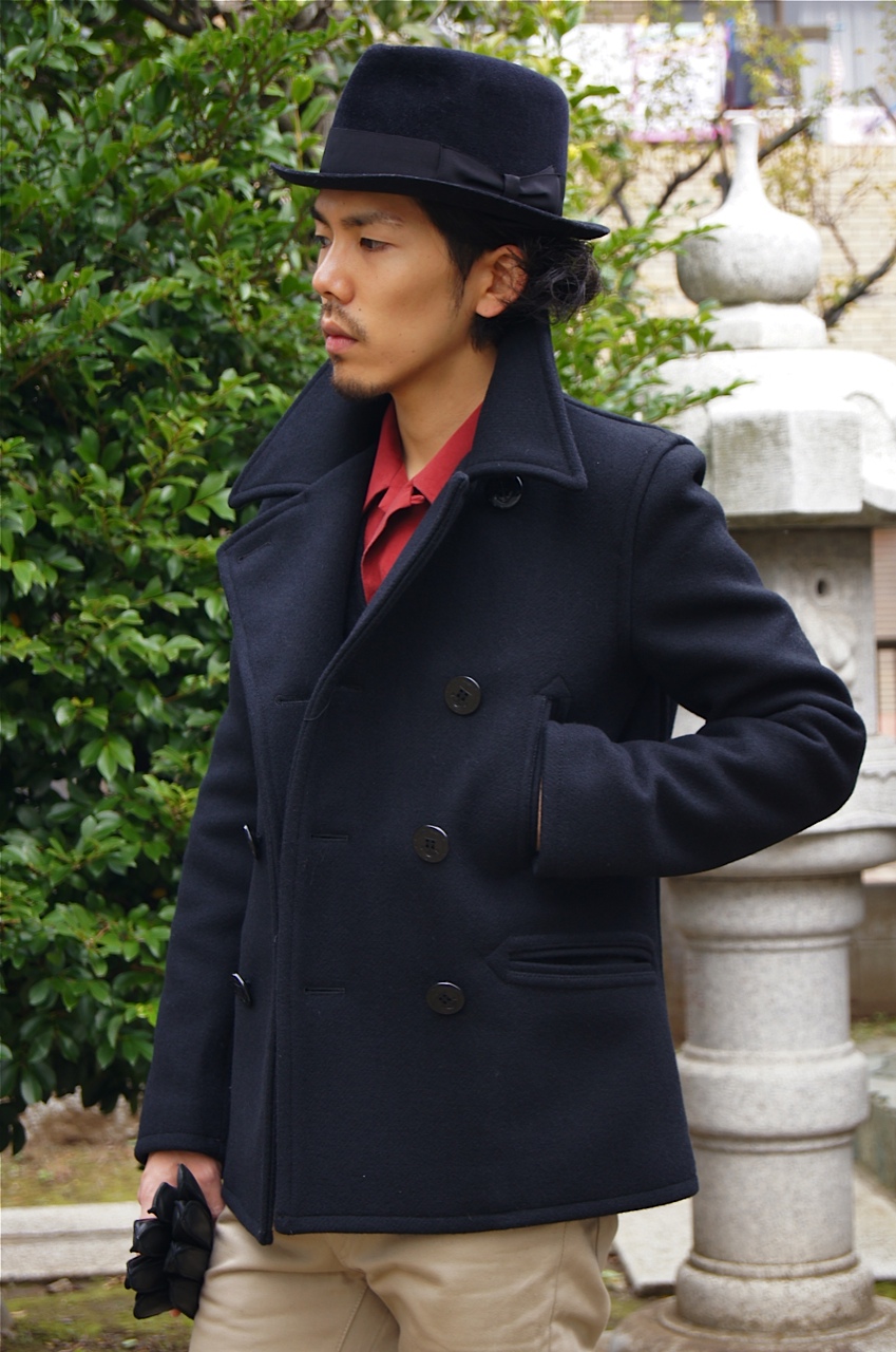 \"WACKO MARIA\" BLACK STAR P-COAT!!_f0020773_2094895.jpg