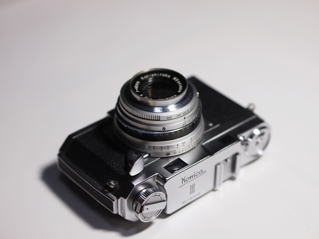 ☆美品☆ KONICA ⅡA レンジファインダー フィルムカメラ 完動品】コニカ KONICA ii A レンジファインダー 動作確認済み