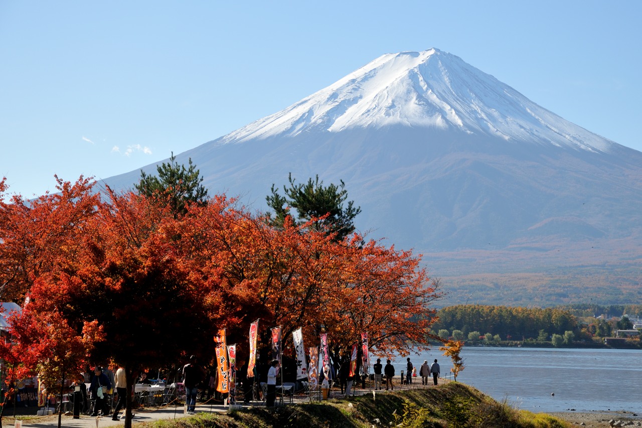 GSR750と河口湖紅葉ツーリング_e0131355_1627162.jpg