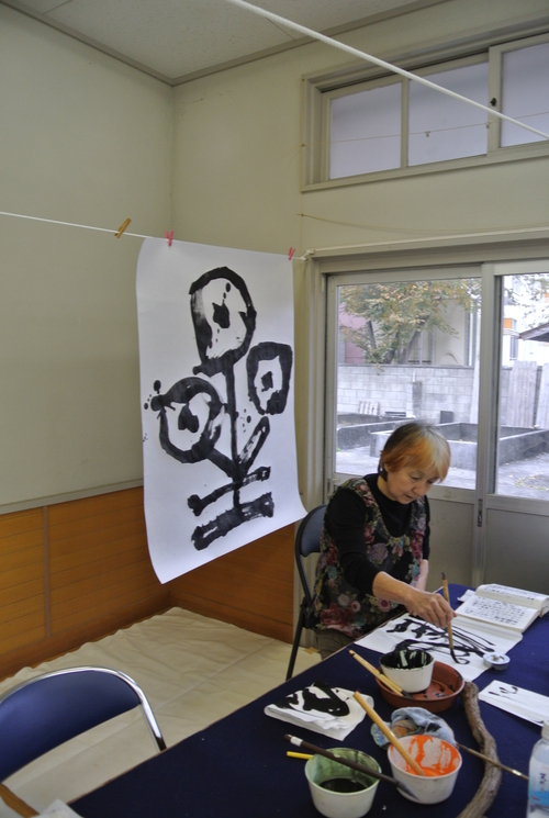 埼玉県小川町「秋の和紙まつり」(筆家団欒イベント)_a0213770_0232762.jpg