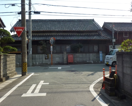 香良洲道歩き:その５ 笠松町松養寺から伊勢街道まで_b0082147_234277.jpg