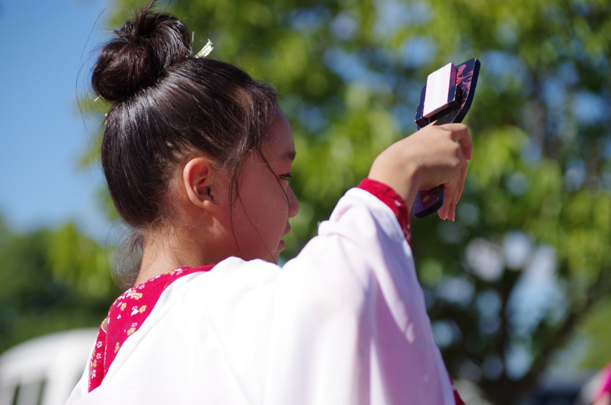 おの恋おどり２０１２公園内パレードその３２（寿限舞その１）_a0009554_2239747.jpg