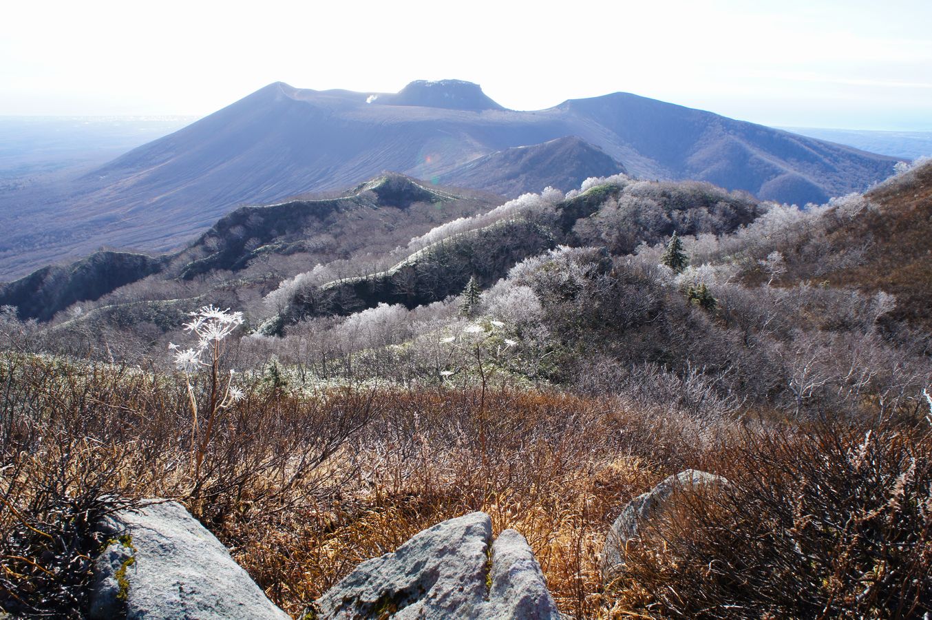 風不死岳、樽前山縦走_a0248508_844053.jpg