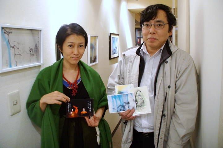 竹浪明×松岡芽ぶき二人展『あきたま。』最終日@啓祐堂~これまでご来場の皆様ありがとうございました!_f0006713_10393993.jpg