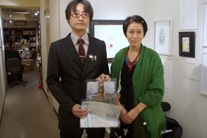竹浪明×松岡芽ぶき二人展『あきたま。』最終日@啓祐堂~これまでご来場の皆様ありがとうございました!_f0006713_11285817.jpg