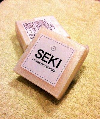 SEKI　CONSECRATED　SOAP~セキ コンセクレイテッド ソープ~が発売されました_e0205518_20505938.jpg