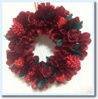 Mele Kalikimaka wreath_a0219536_22564515.jpg