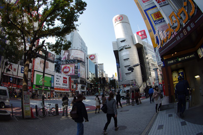 11月14日(水)今日の渋谷109前交差点_b0056983_10544523.jpg