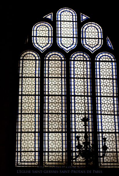 パリ旅行 2012-14 L\'église Saint-Gervaisのステンドグラス_d0124248_22362557.jpg