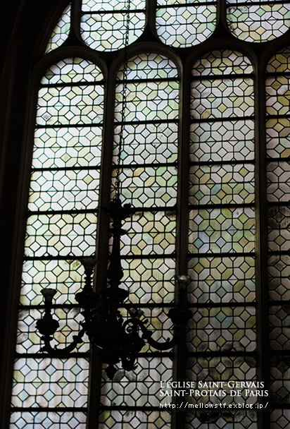 パリ旅行 2012-14　L\'église Saint-Gervaisのステンドグラス_d0124248_22445834.jpg