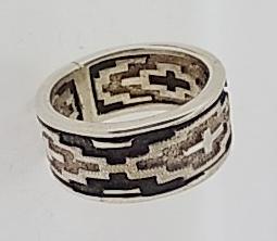 DAN JACKSON NAVAJO LUG PATTERN RING : ブツ欲のつぶやき