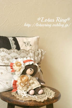 baby\'s headdress & motherly corsage_a0169912_18312673.jpg