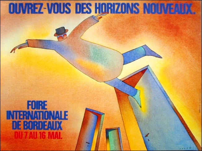 フォロンのポスター「Foire Internationale de Bordeaux」_f0004864_1655396.jpg