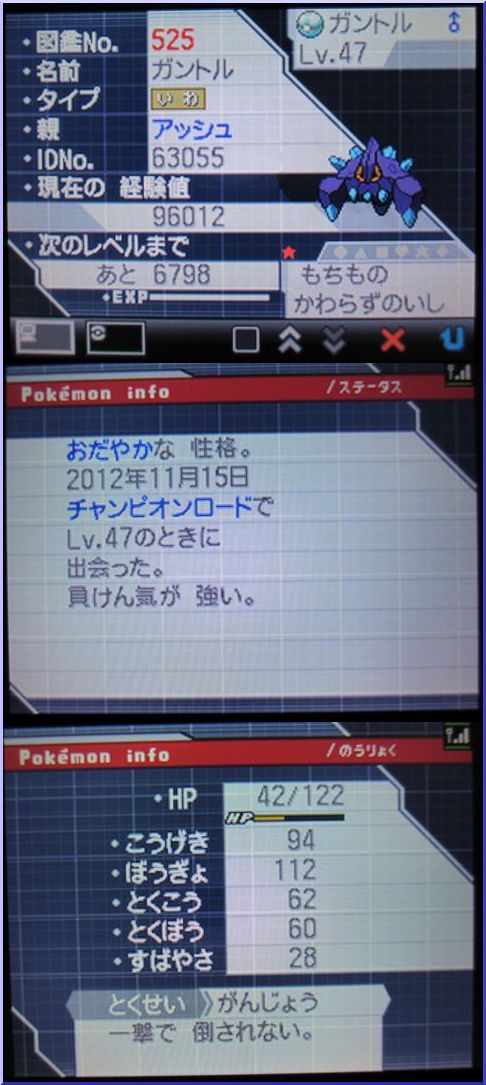 ポケモンbw2 ひかるおまもりへの道 一ぶろぐ