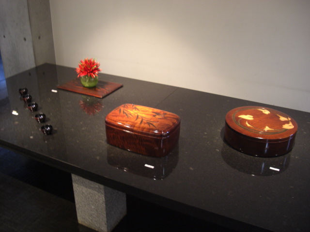 「 佐藤史男 漆器展 」 始まりました_b0232919_15534664.jpg