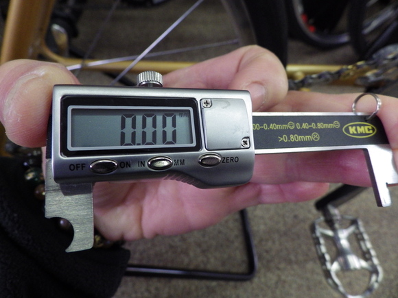KMC デジタルチェーンチェッカー導入！！！ : ロードバイクPROKU