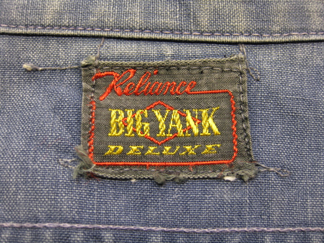 BIG YANK 山ポケ ワークシャツ : LEAF Vintage & Used clothing