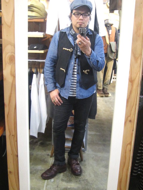 同じくWool Melton 素材・・・好評です♪♪♪ By GroverAll & Yarmo_d0152280_2263389.jpg