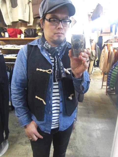 同じくWool Melton 素材・・・好評です♪♪♪ By GroverAll & Yarmo_d0152280_2265662.jpg
