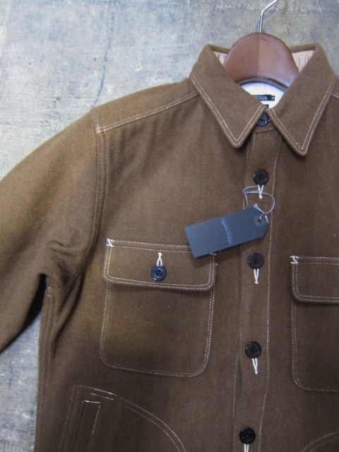 稀少?なBROWN Wool Melton のCPO JACKET ・・・ By SUNNY SPORTS_d0152280_8442627.jpg