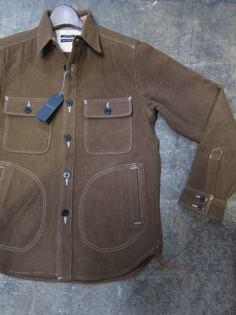 稀少?なBROWN Wool Melton のCPO JACKET ・・・ By SUNNY SPORTS_d0152280_8455185.jpg