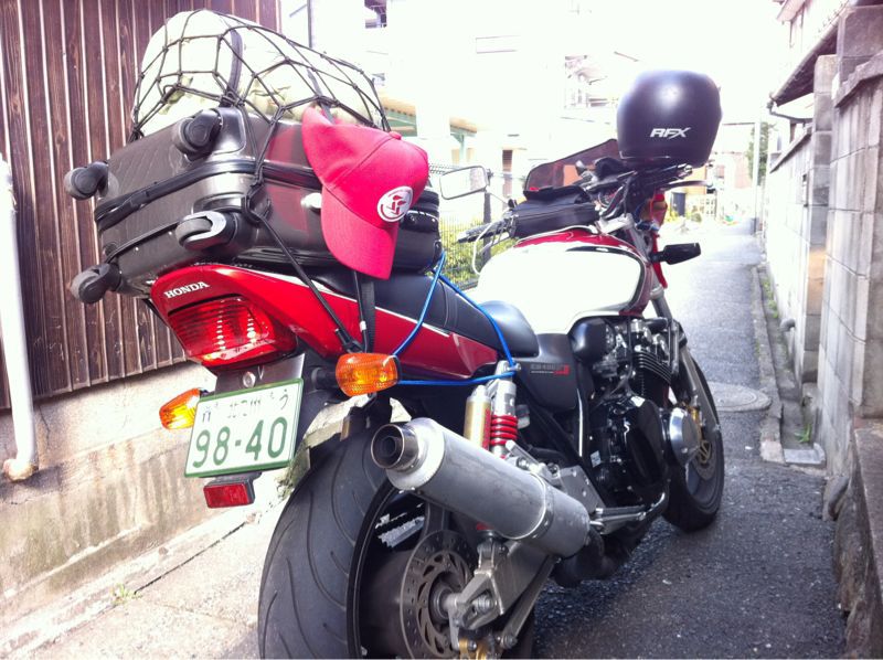 Cb400sf お別れツーリング1日目 バイクとサバゲと Cb400sf お別れツーリング1日目 バイクとサバゲと