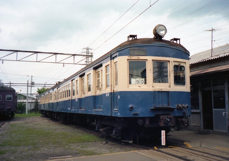 80年代　飯田線　クハユニ56 004の車内_e0264203_97506.jpg